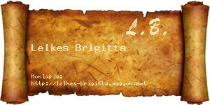 Lelkes Brigitta névjegykártya
